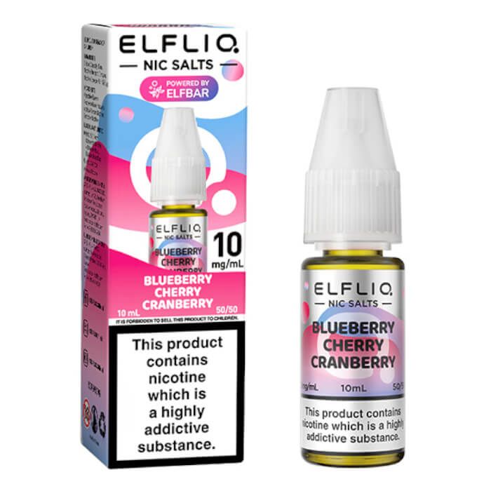 Elfliq - Blueberry Cherry Cranberry Nic Salt