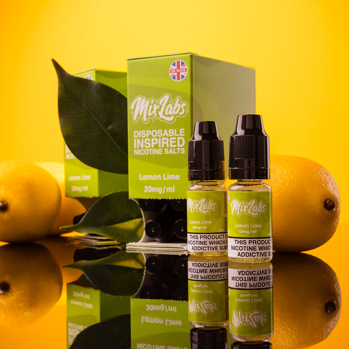 Disposable Inspired - Lemon Lime Nicotine Salt 10ml