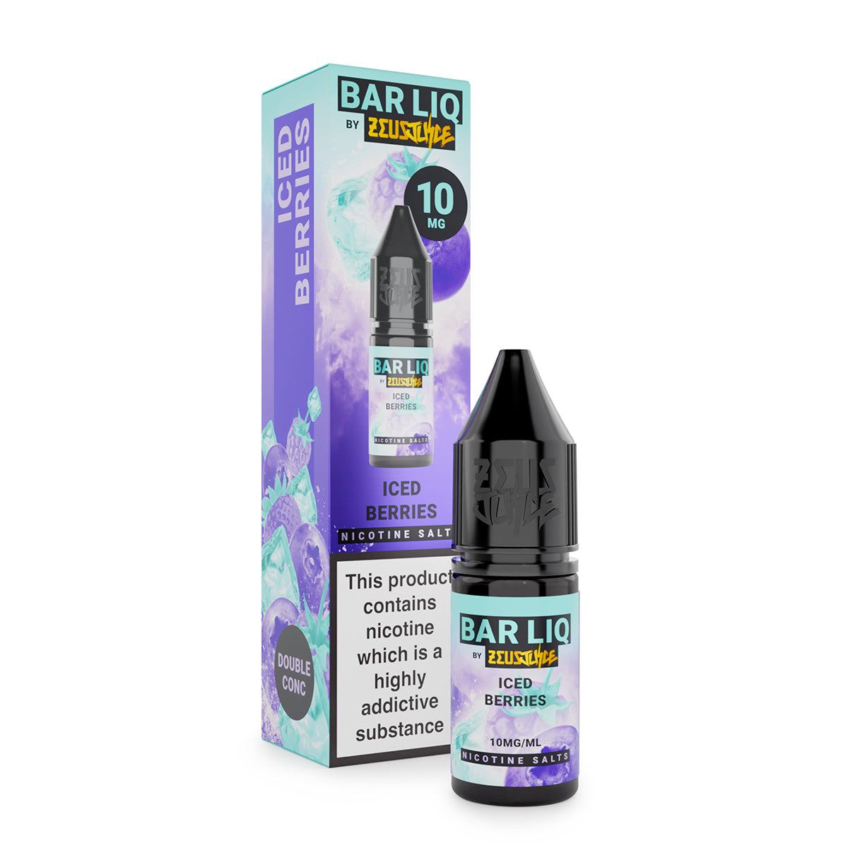 Zeus Juice Bar Liq - White Peach Razz Nic Salt 10ml