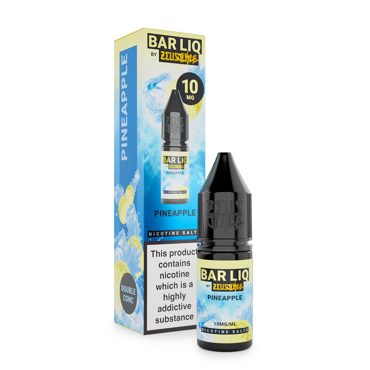 Zeus Juice Bar Liq - White Peach Razz Nic Salt 10ml