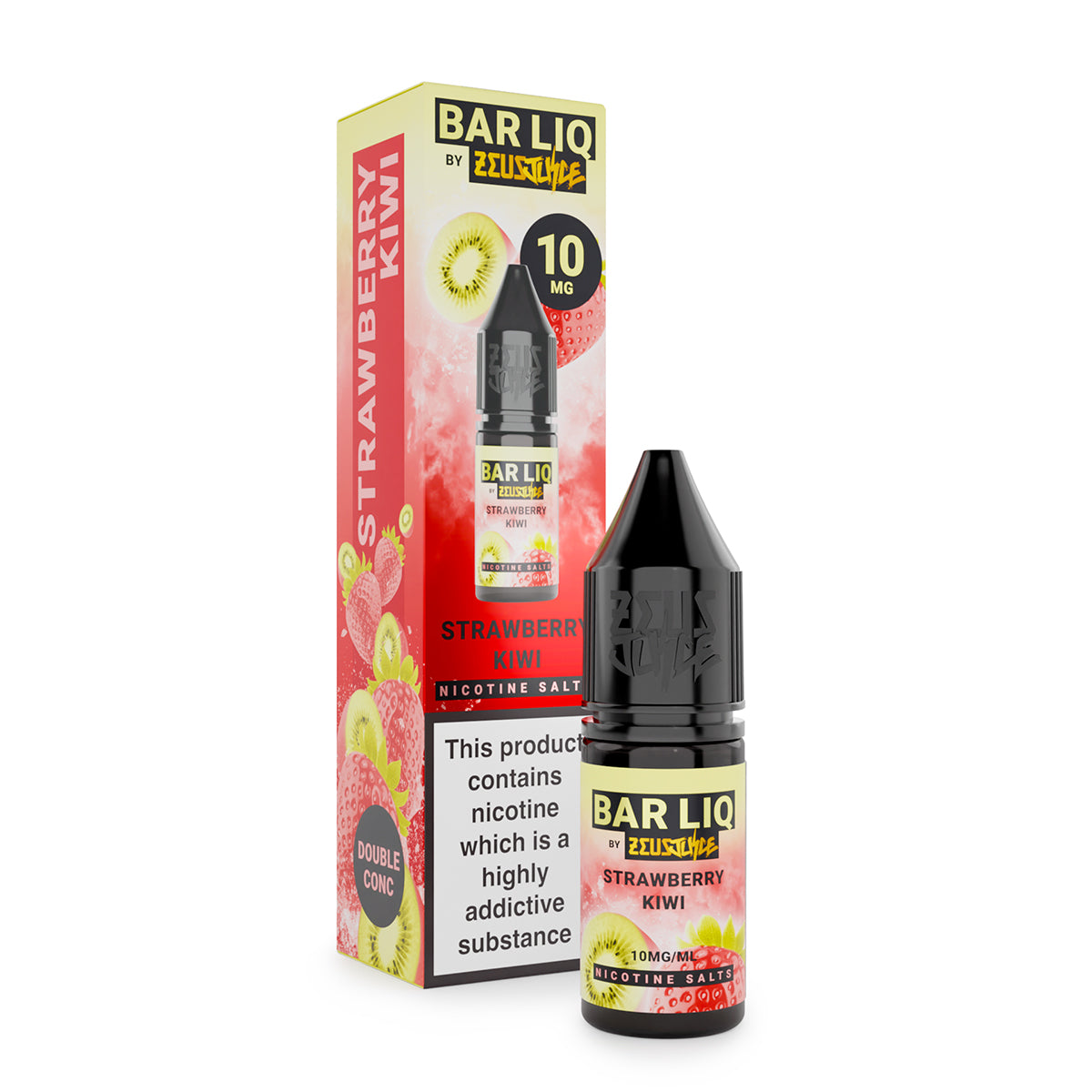 Zeus Juice Bar Liq - Strawberry Kiwi Nic Salt 10ml