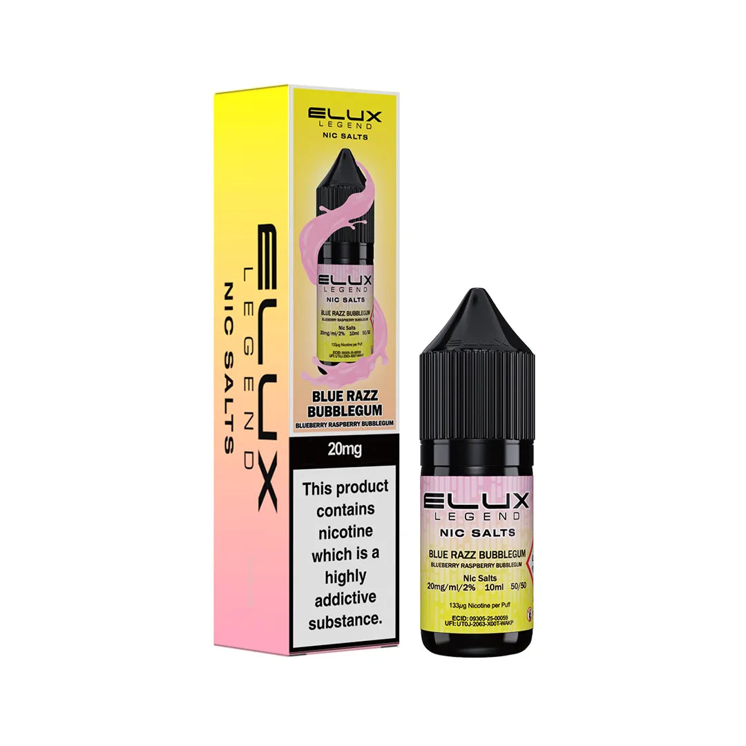 Elux Legend - Blue Razz Bubblegum Nic Salt
