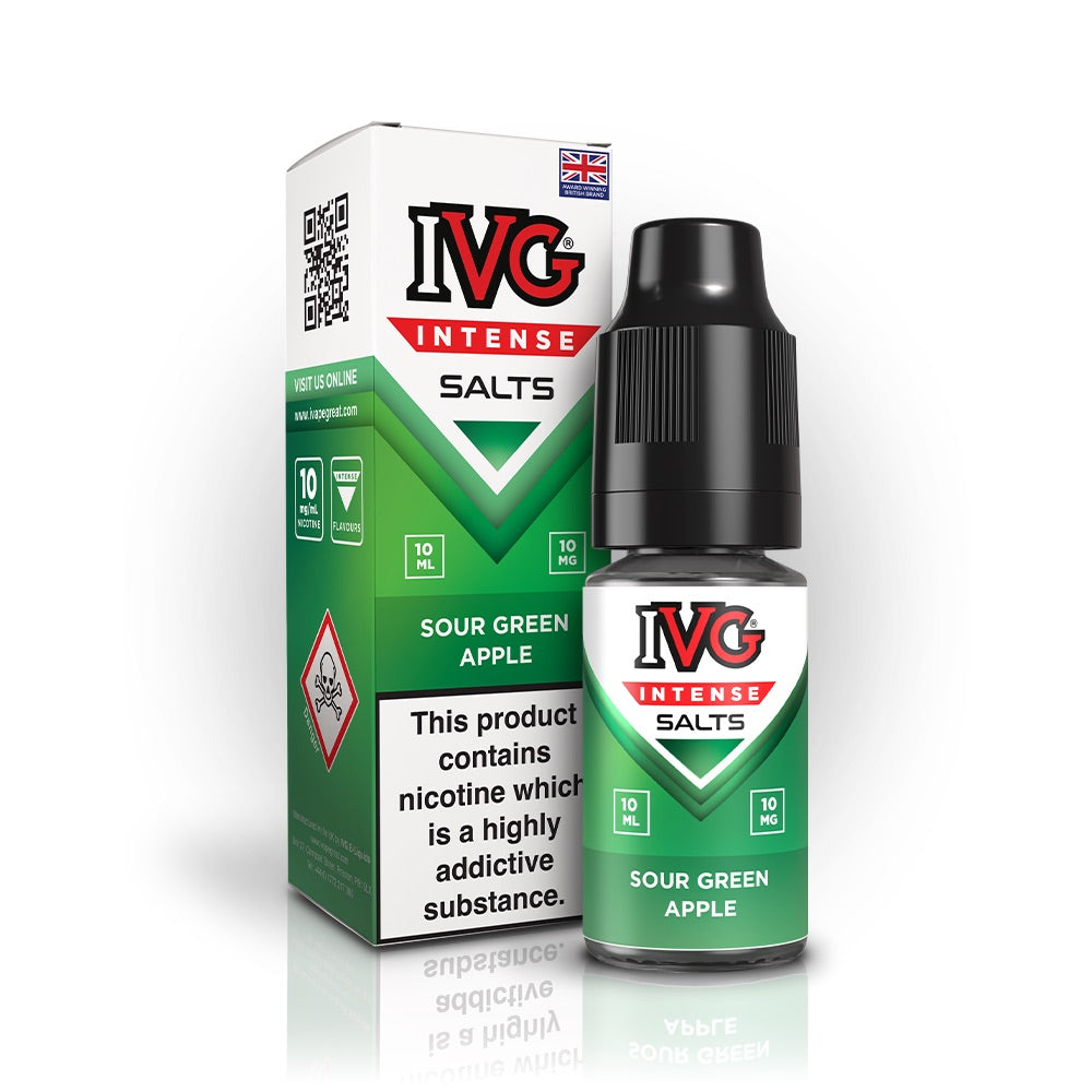 IVG Intense - Sour Green Apple Nic Salt