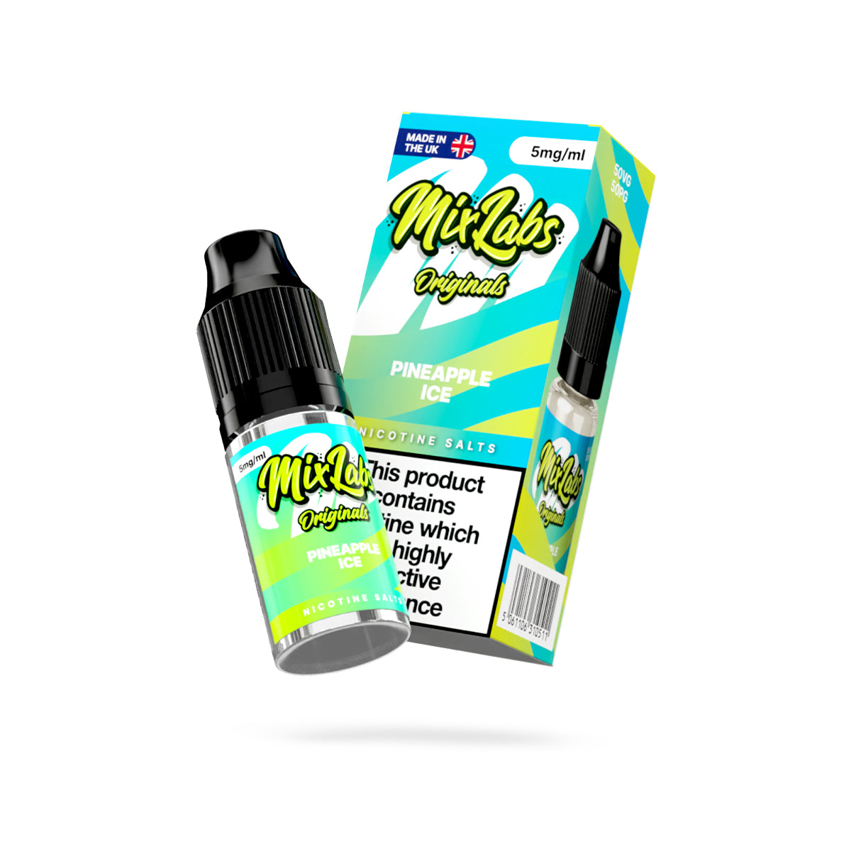 Mix Labs Originals - Pineapple Ice Nic Salt 10ml