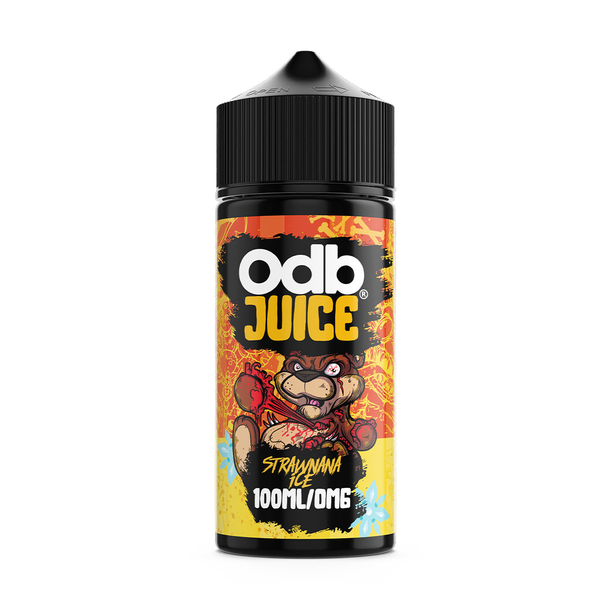 strawberry banana ice vape juice Strawberry Banana ICE - Frozen Fruit Monster main image 1