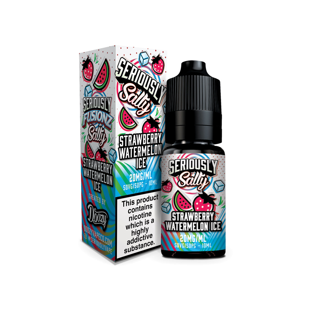Seriously Fusionz - Strawberry Watermelon Ice Nic Salt
