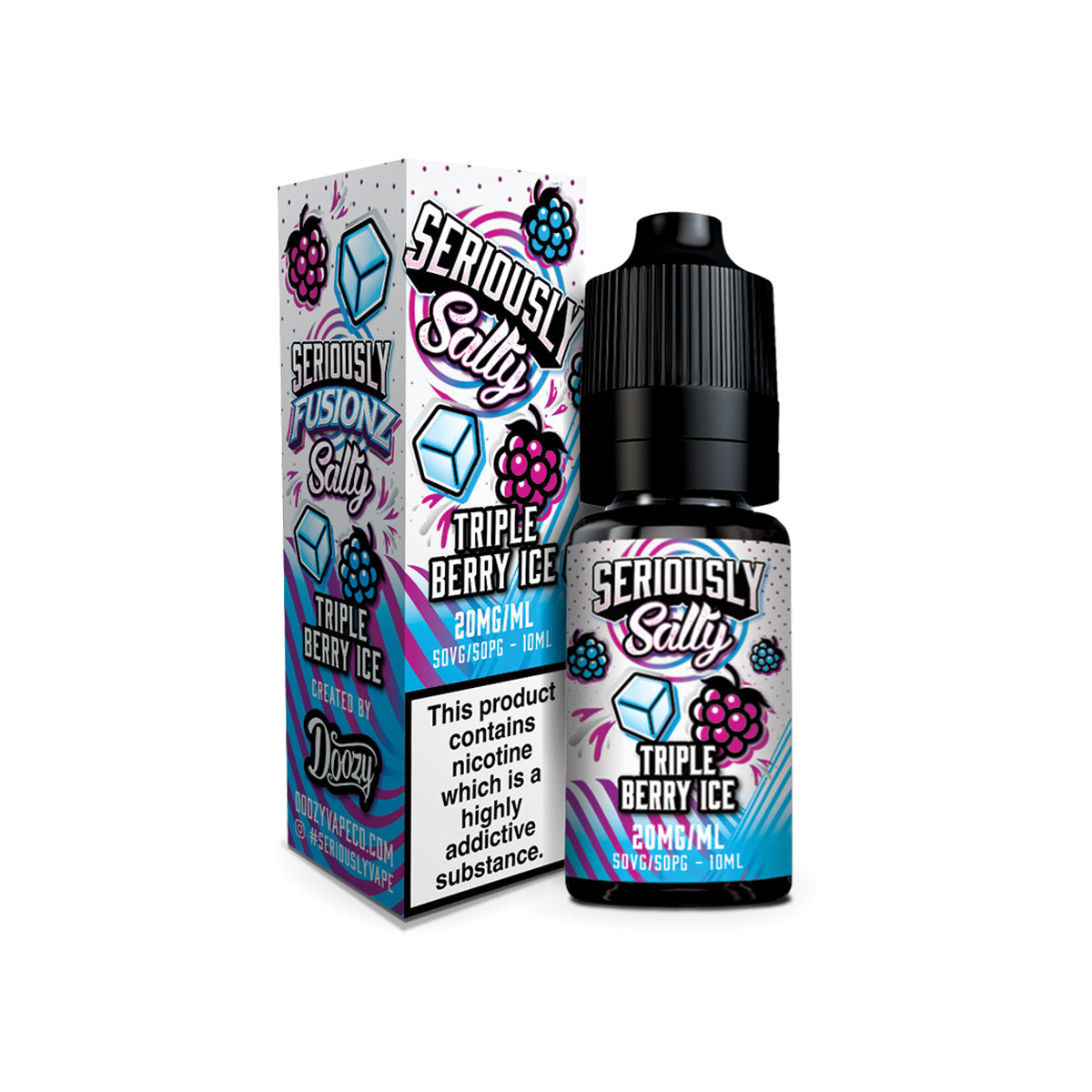 Seriously Fusionz - Triple Berry Ice Nic Salt