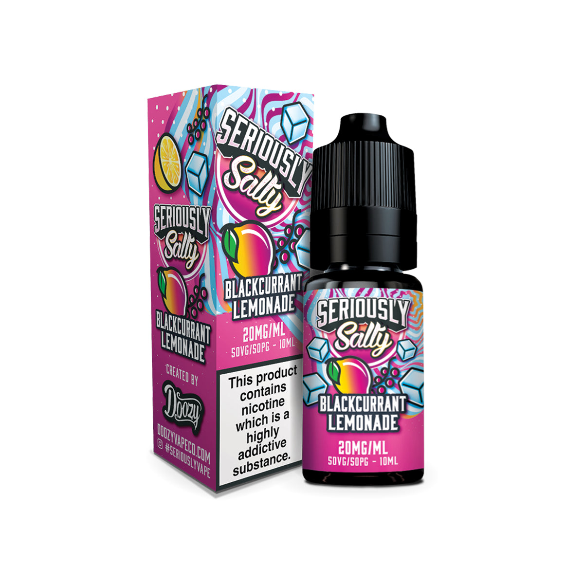 Seriously Salty - Blackcurrant Lemonade Nic Salt