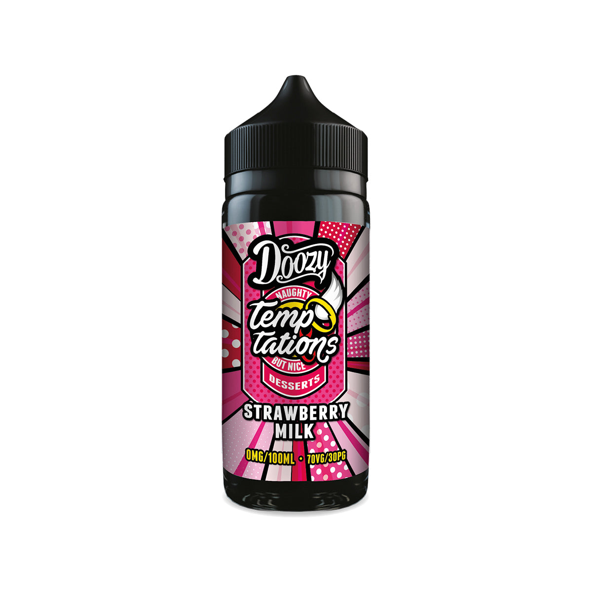 Doozy Temptations - Strawberry Milk 100ml