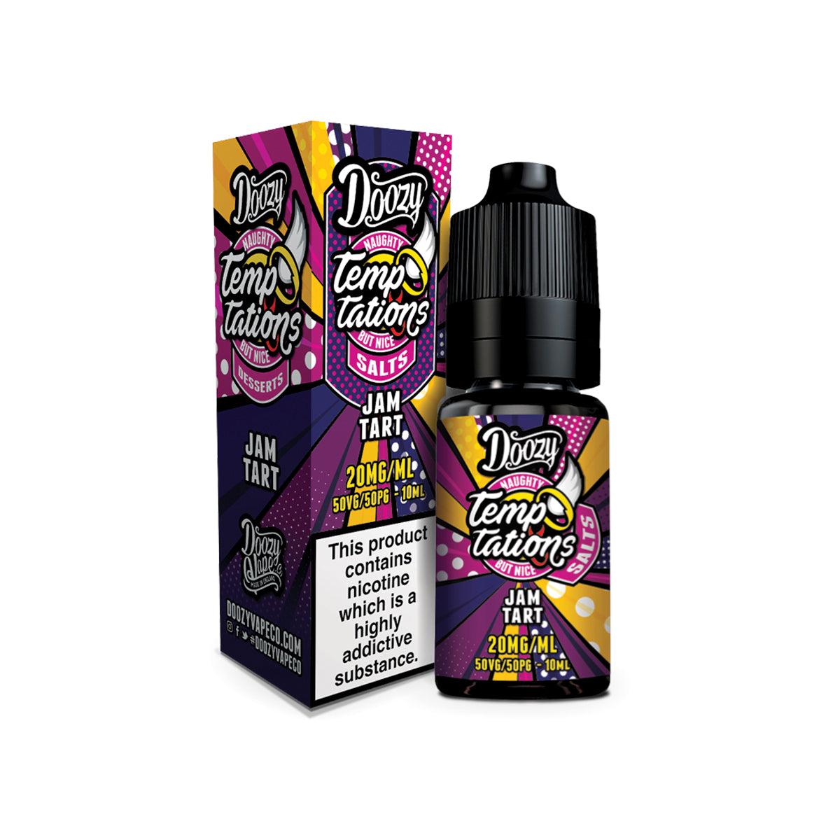 Doozy Temptations - Jam Tart Nic Salt