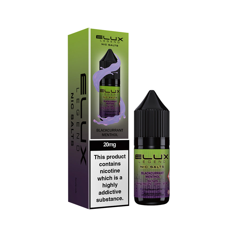 Elux Legend - Blackcurrant Menthol Nic Salt