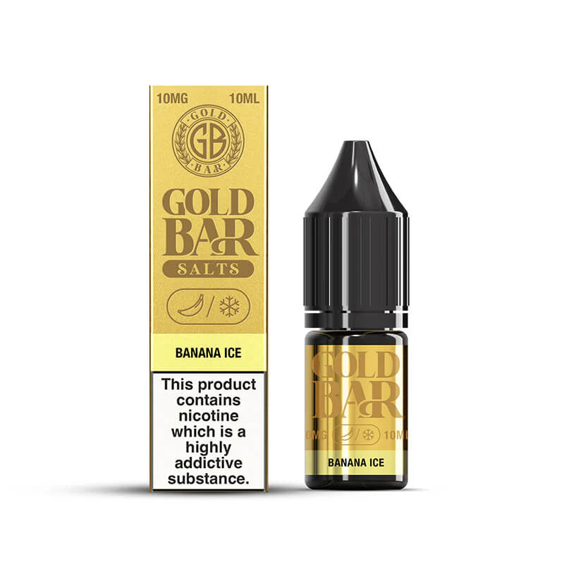 Gold Bar - Banana Ice Nic Salt 10ml