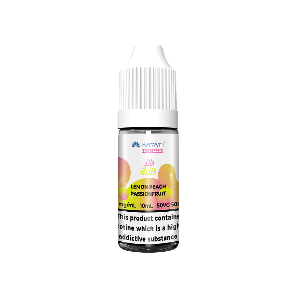 Hayati Pro Max Nic Salts - Lemon Peach Passionfruit