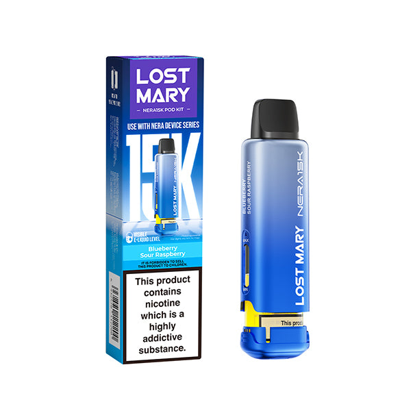 Lost Mary Nera 15K Replaceable Pods