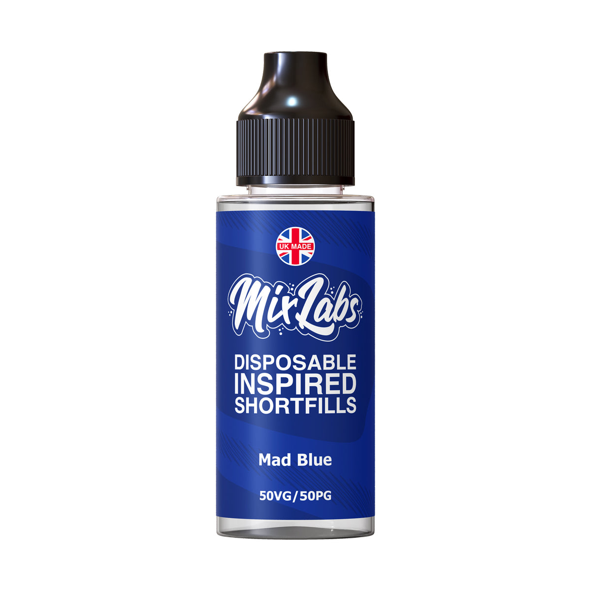 Disposable Inspired 100ml Shortfills - Mad Blue