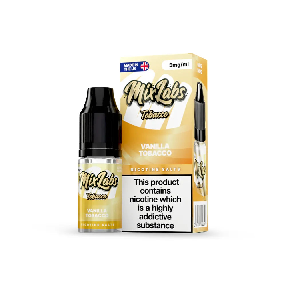 Mix Labs Tobacco - Vanilla Tobacco Nic Salt 10ml