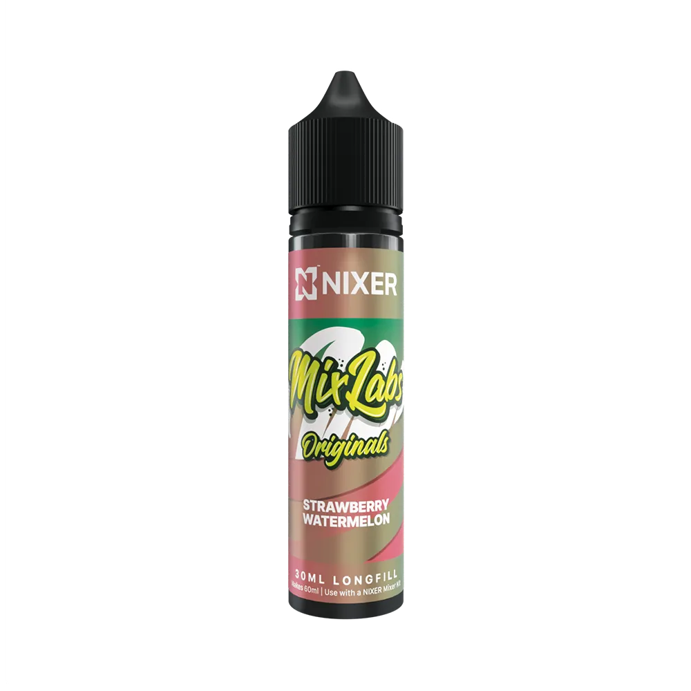 Nixer x Mix Labs Originals - Strawberry Watermelon 30ml Longfill