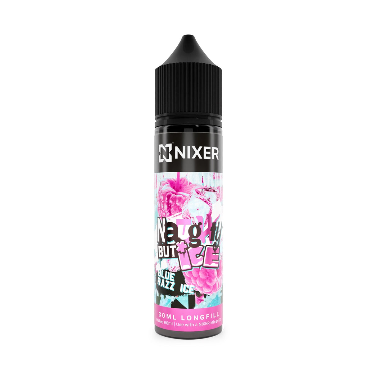 Nixer x Naughty Juice - Blue Razz Ice 30ml