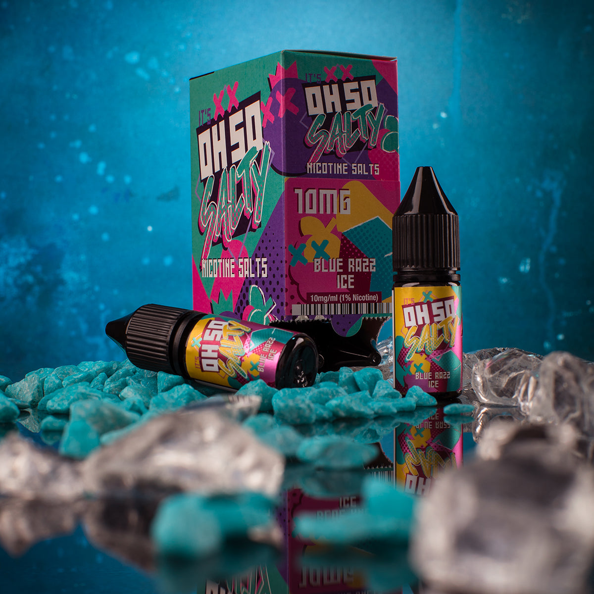 Oh So Salty - Blue Razz Ice Nic Salt