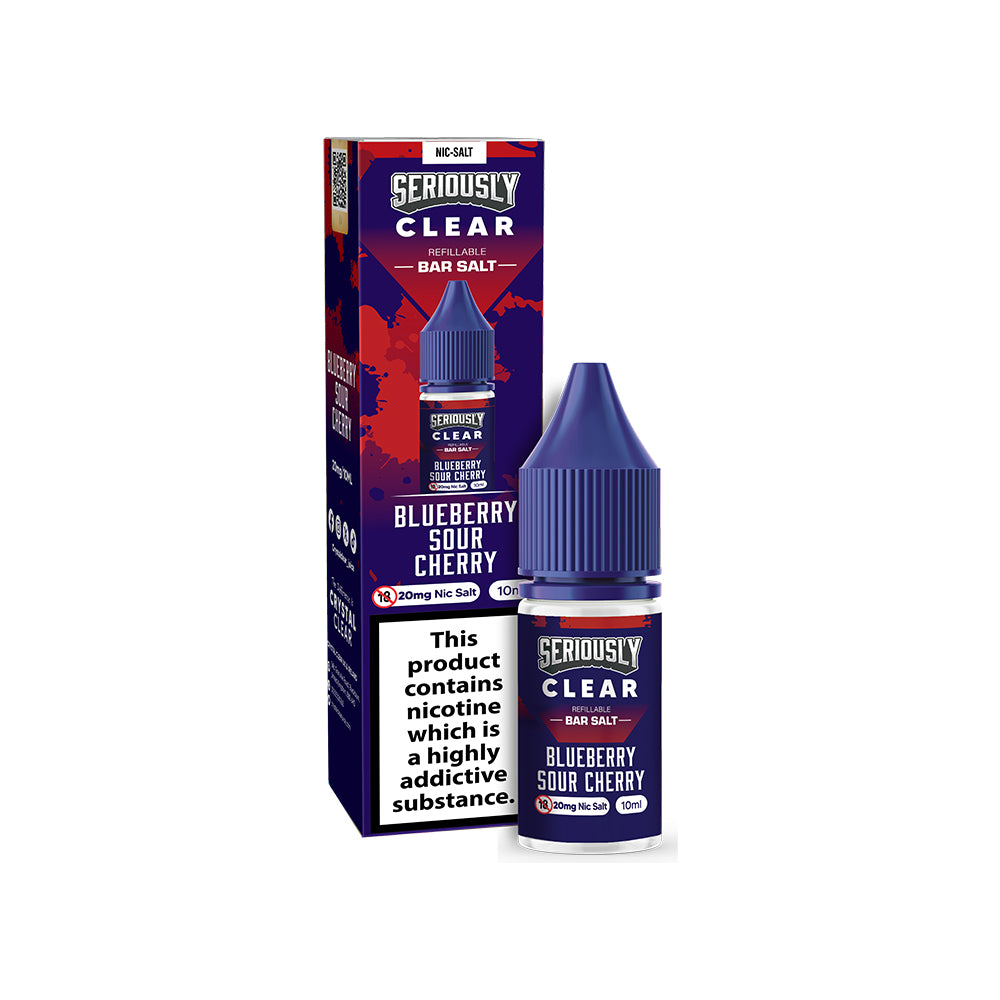 Seriously Clear - Blueberry Sour Cherry Nic Salt