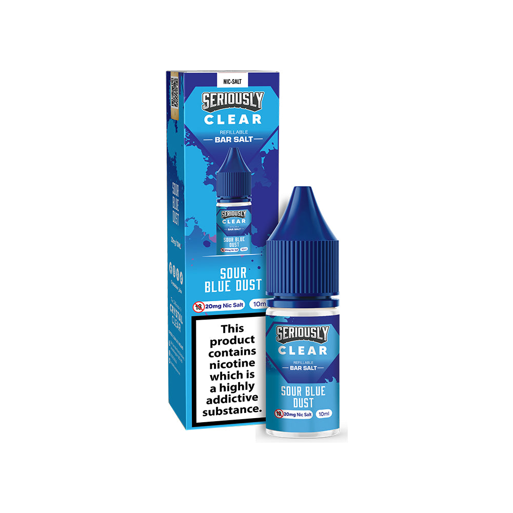 Seriously Clear - Sour Blue Dust Nic Salt