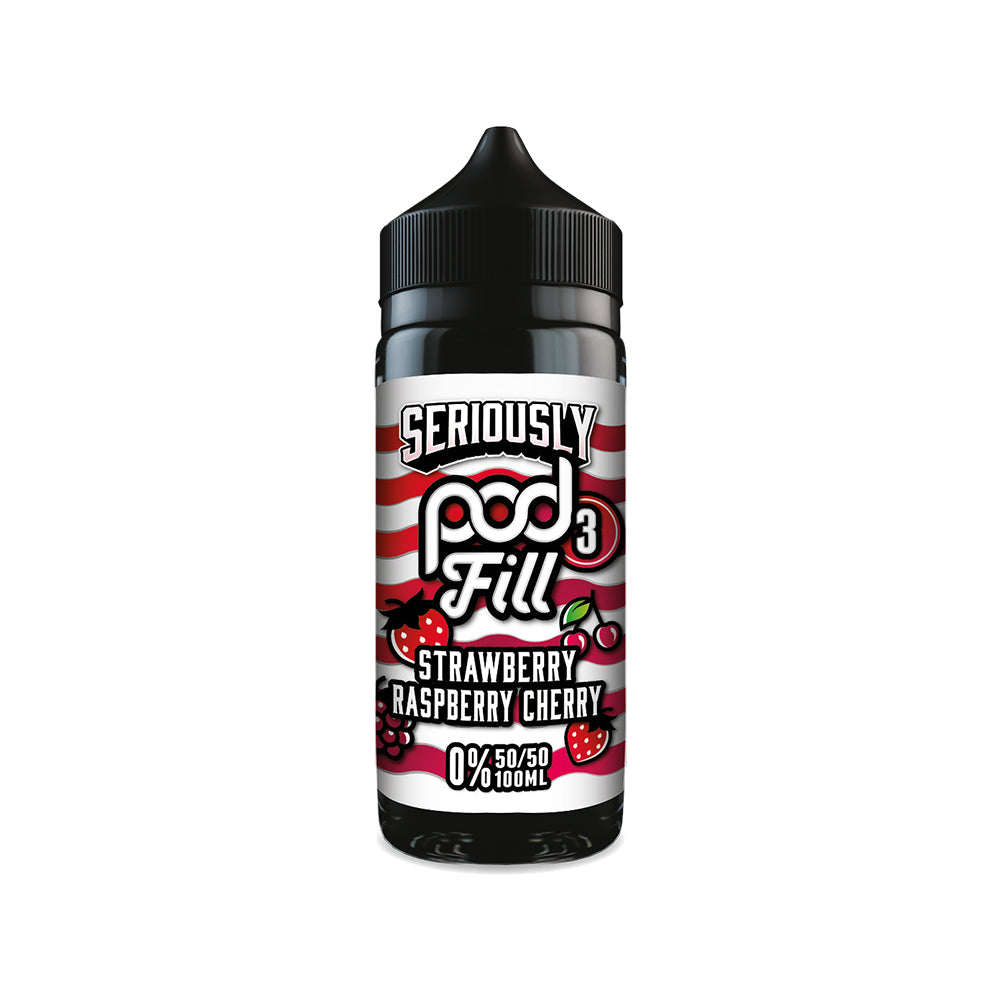 Seriously Pod Fill 3 - Strawberry Raspberry Cherry 100ml