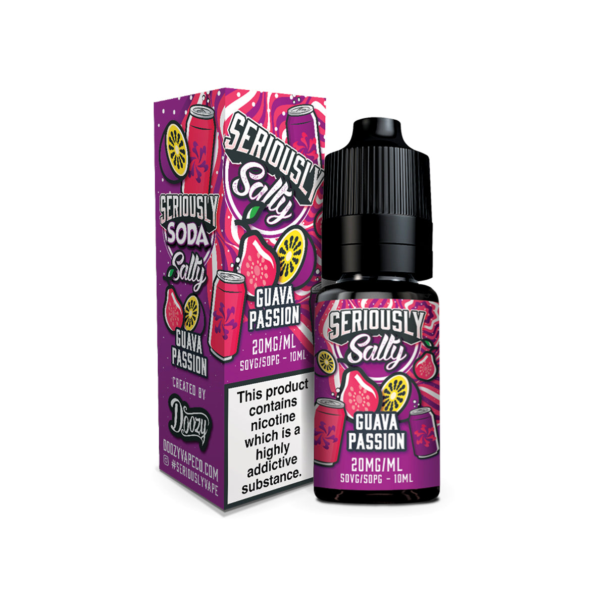 Seriously Soda - Guava Passion Nic Salt