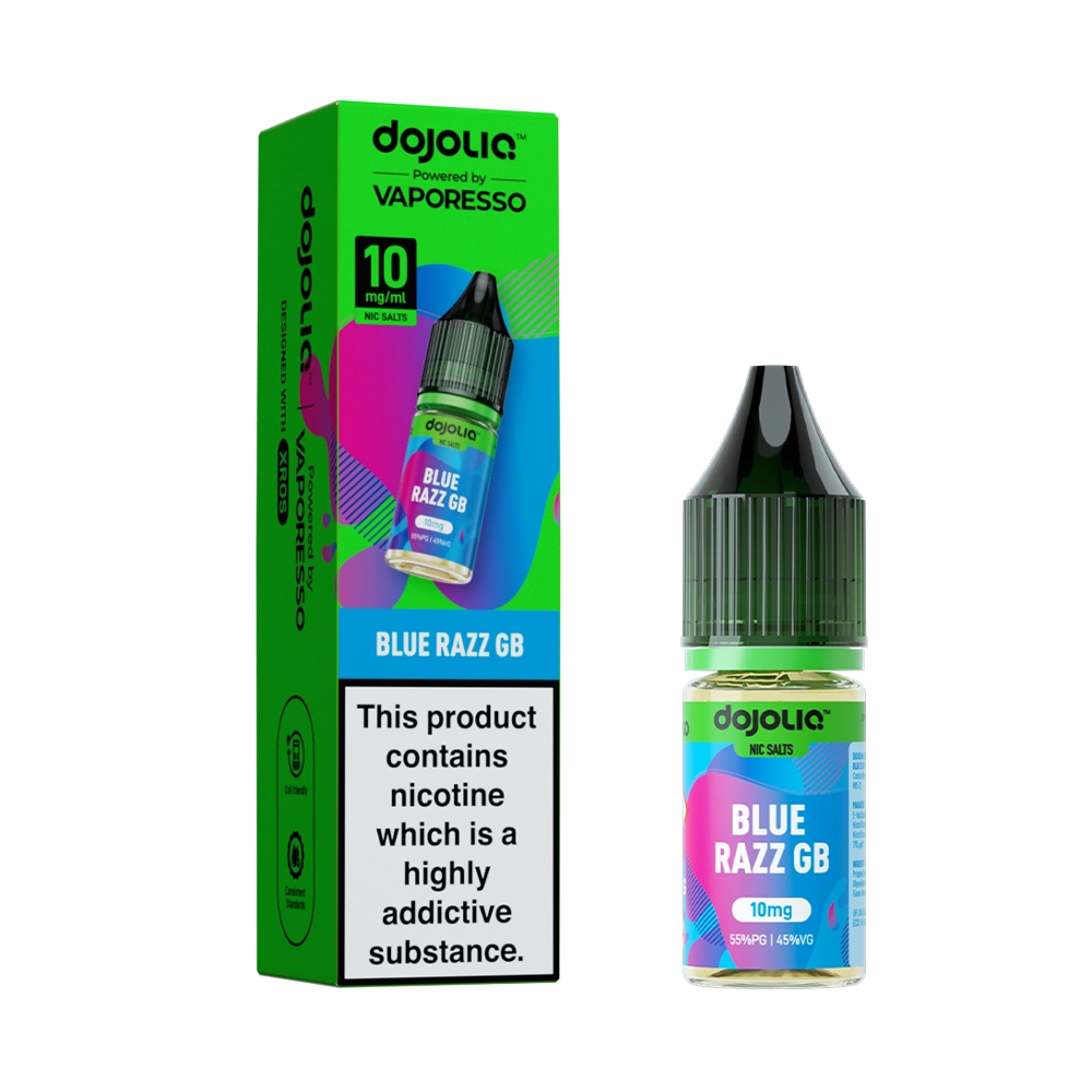 Vaporesso DOJOLIQ - Blue Razz GB Nic Salt 10ml