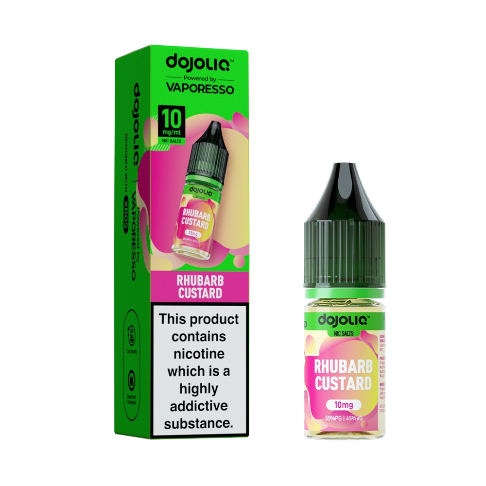 Vaporesso DOJOLIQ - Rhubarb Custard Nic Salt 10ml