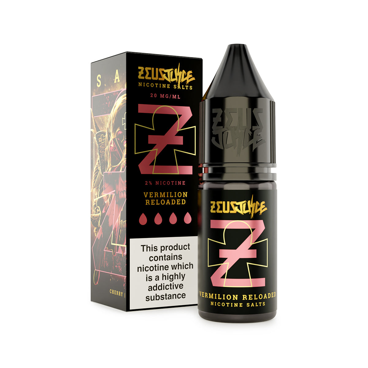 Zeus Juice - Vermilion Reloaded Nic Salt 10ml