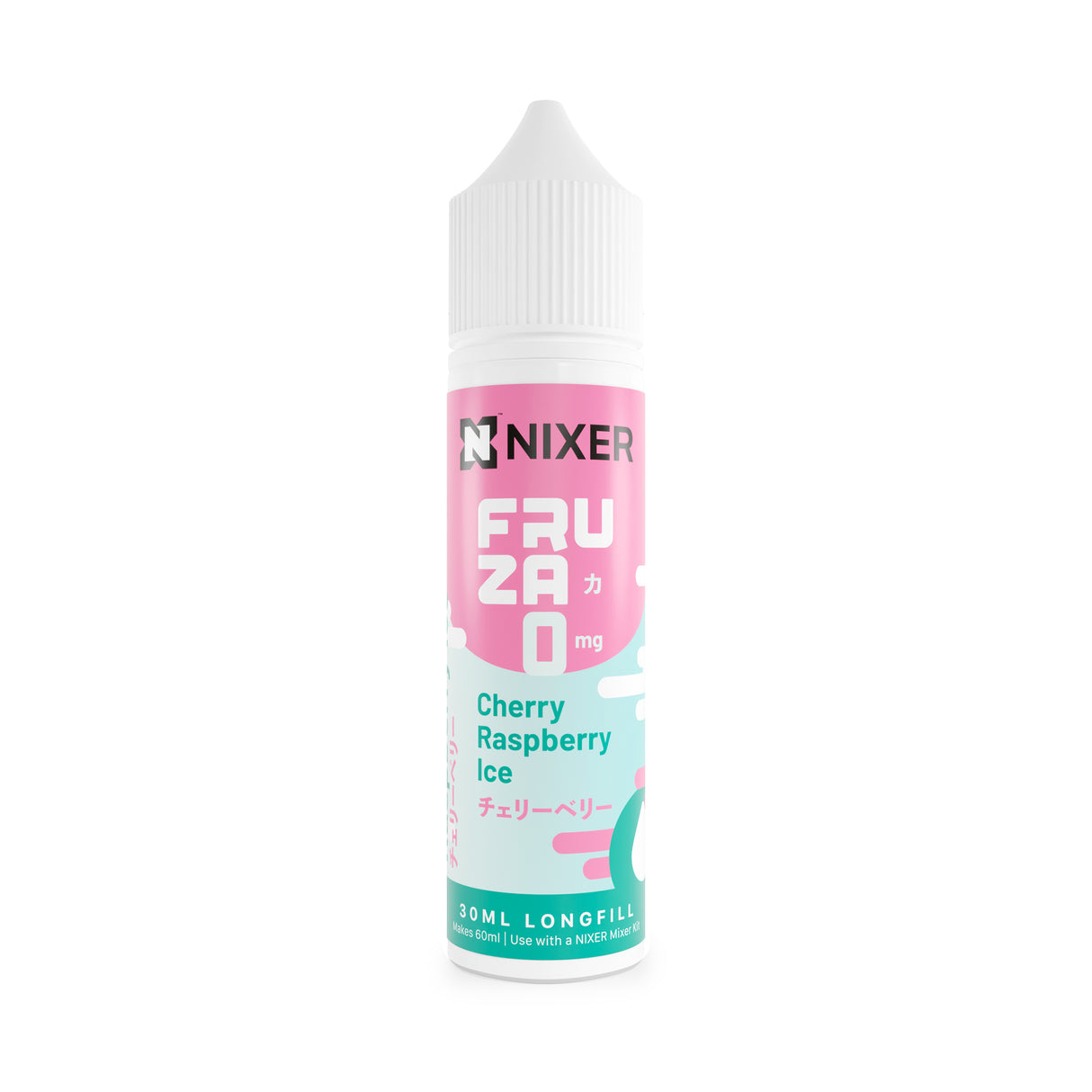 Nixer x Fruza - Cherry Raspberry Ice 30ml Longfill