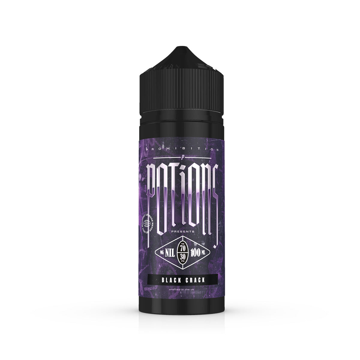 Prohibition Potions - Black Crack 100ml