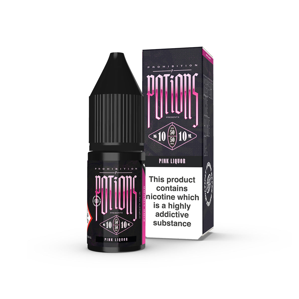 Prohibition Potions - Pink Liquor Nic Salt