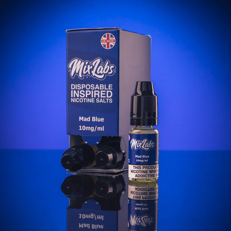 Disposable Inspired Mad Blue Nicotine Salt 10ml