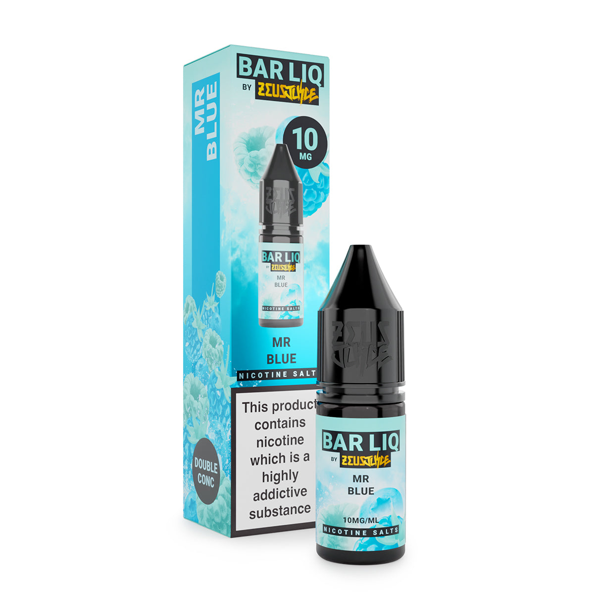 Zeus Juice Bar Liq - White Peach Razz Nic Salt 10ml