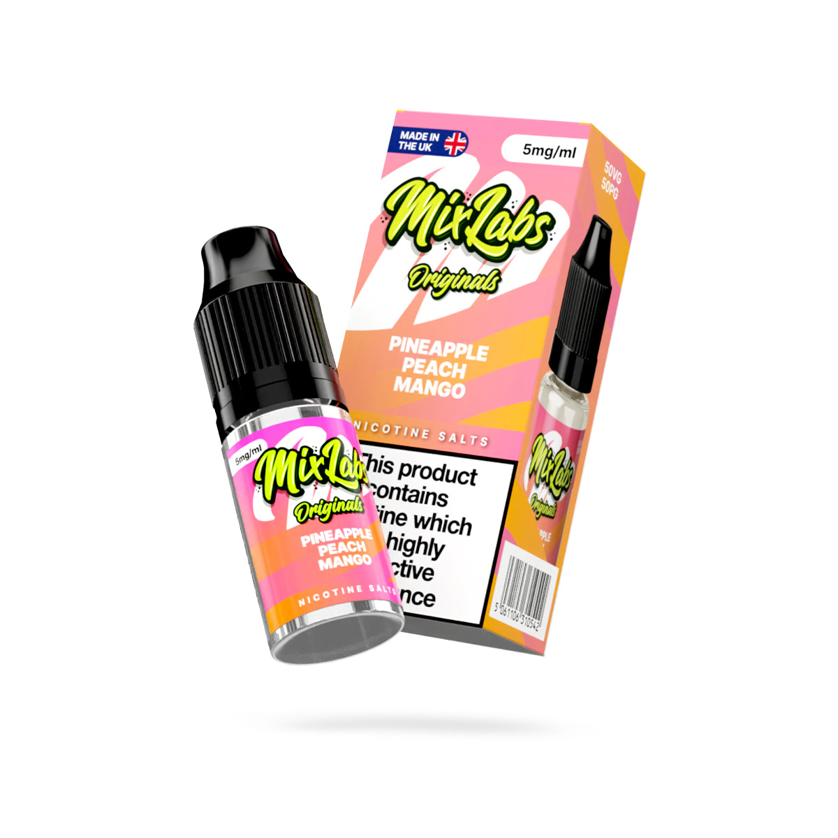 Mix Labs Originals - Pineapple Peach Mango Nic Salt 10ml