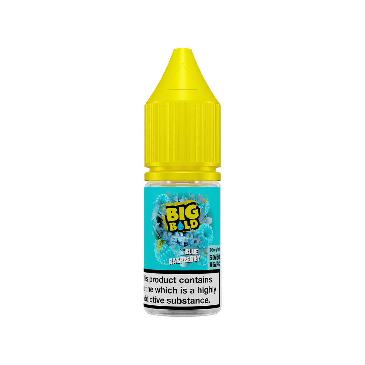 Blue Raspberry Salt Big Bold Menthol - Blue Raspberry Menthol Nic Salt