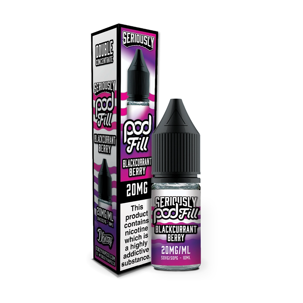 Seriously Pod Fill - Blackcurrant Berry Nic Salt 10ml