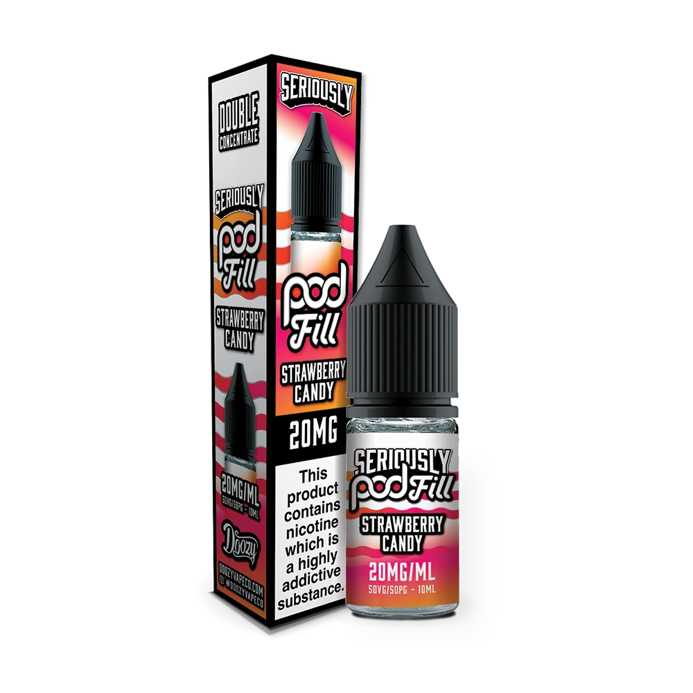 Seriously Pod Fill - Strawberry Candy Nic Salt 10ml