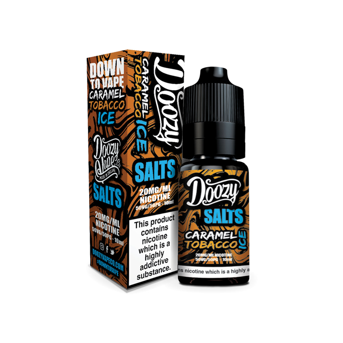 Doozy Vape Co - Caramel Tobacco Ice Nic Salt