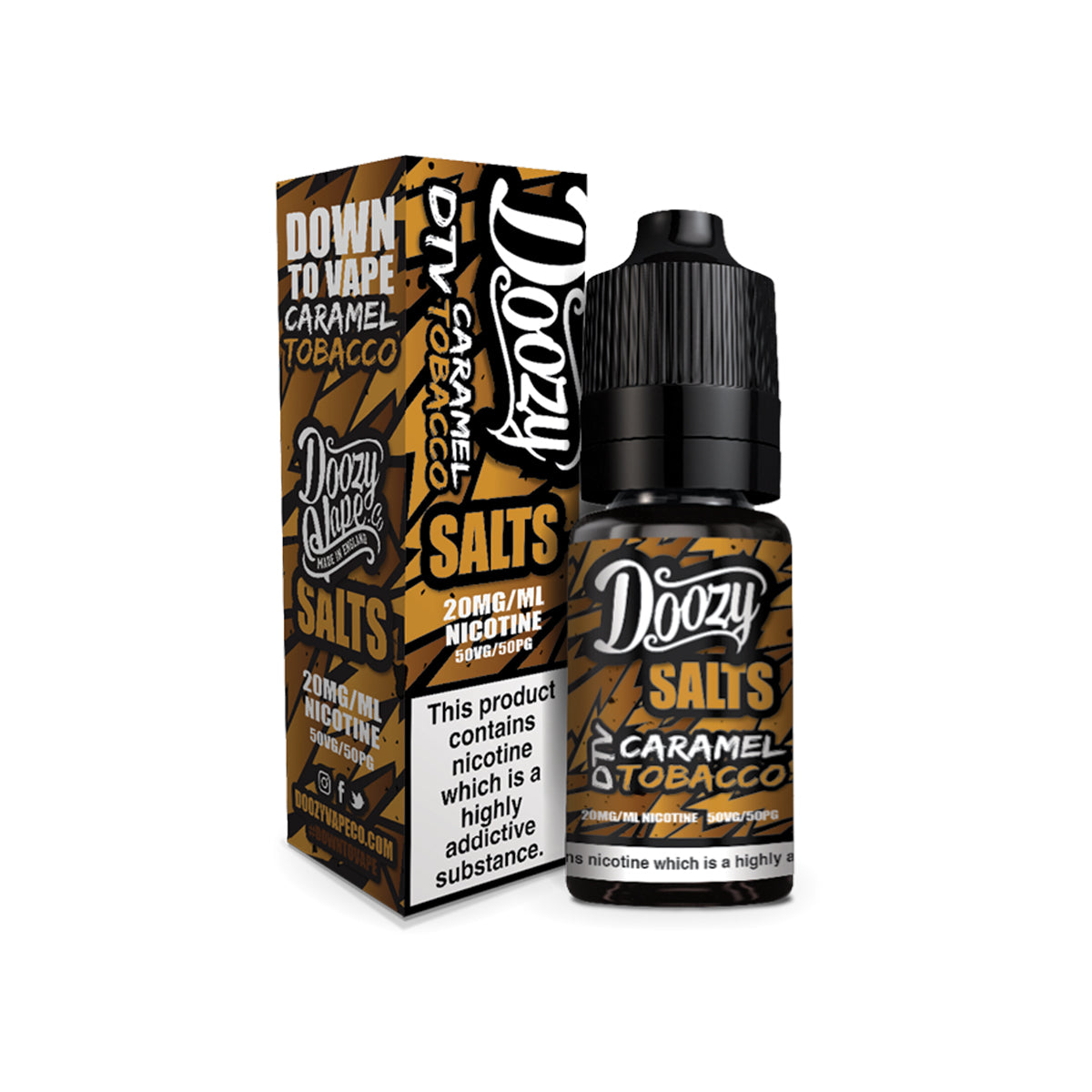 Doozy Vape Co - Caramel Tobacco Nic Salt
