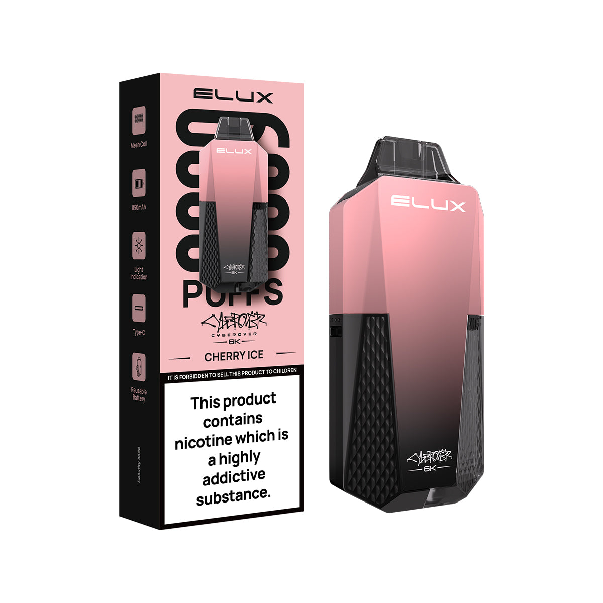 Elux Cyberover 6K Prefilled Pod Kit