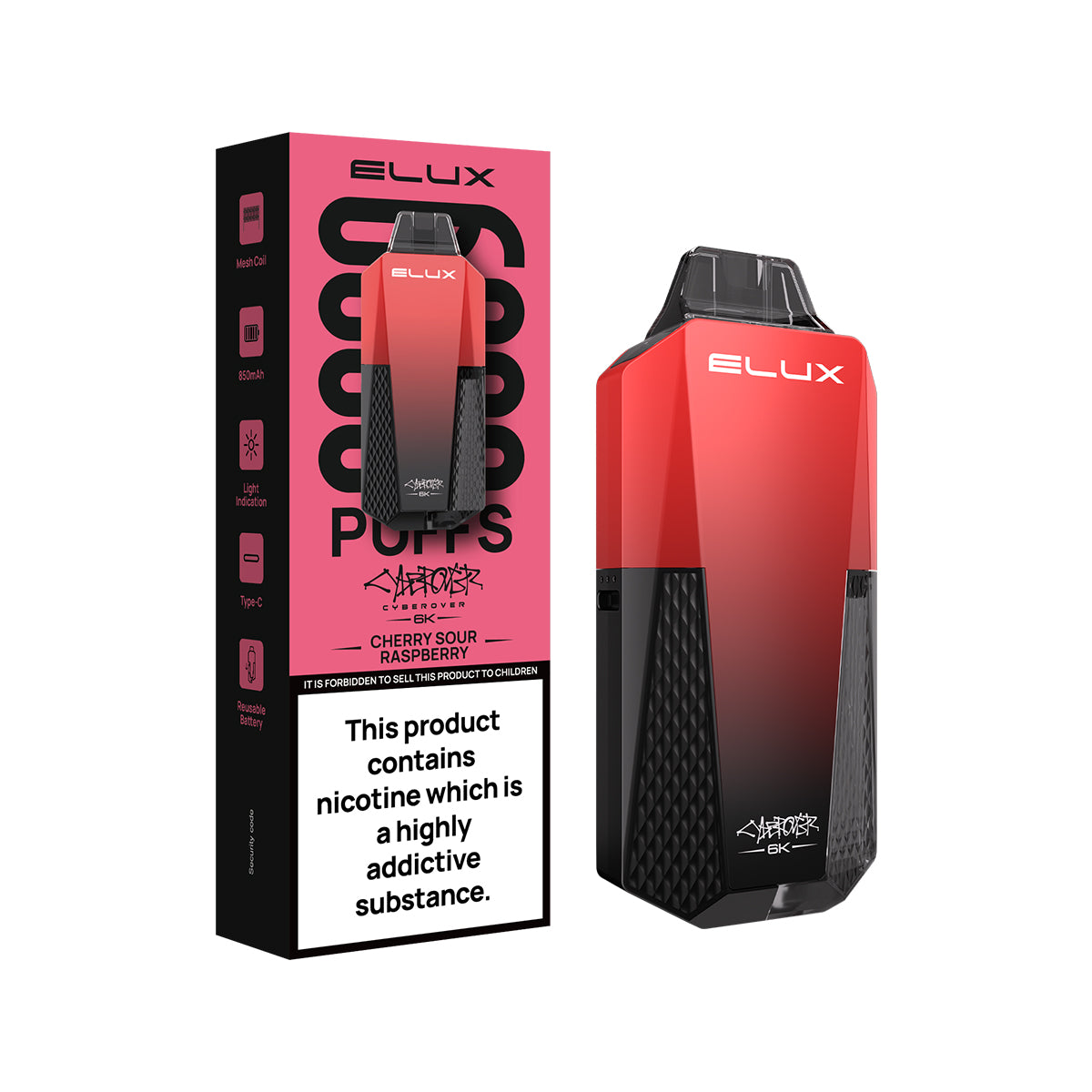 Elux Cyberover 6K Prefilled Pod Kit