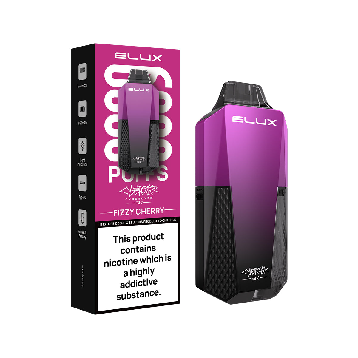 Elux Cyberover 6K Prefilled Pod Kit