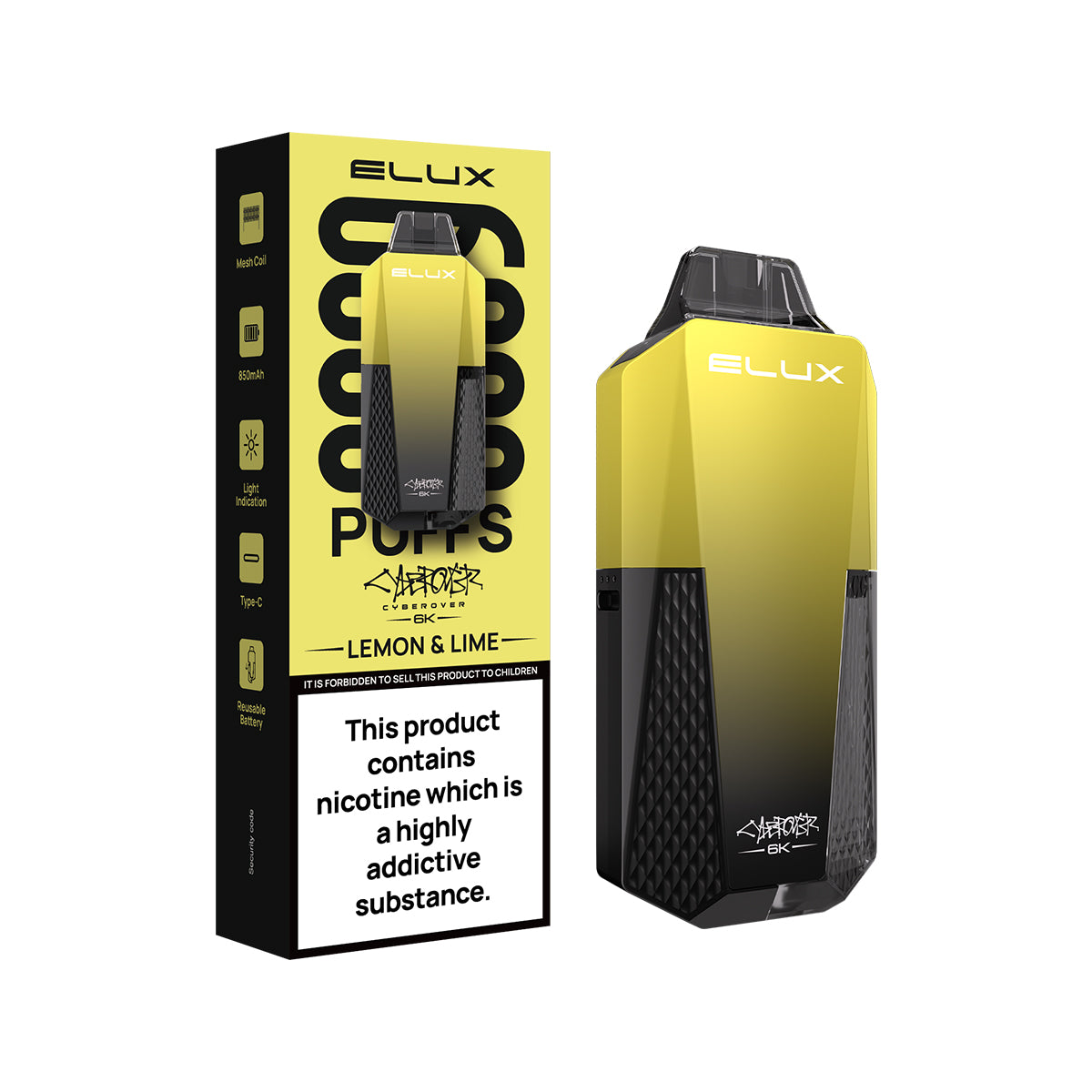 Elux Cyberover 6K Prefilled Pod Kit