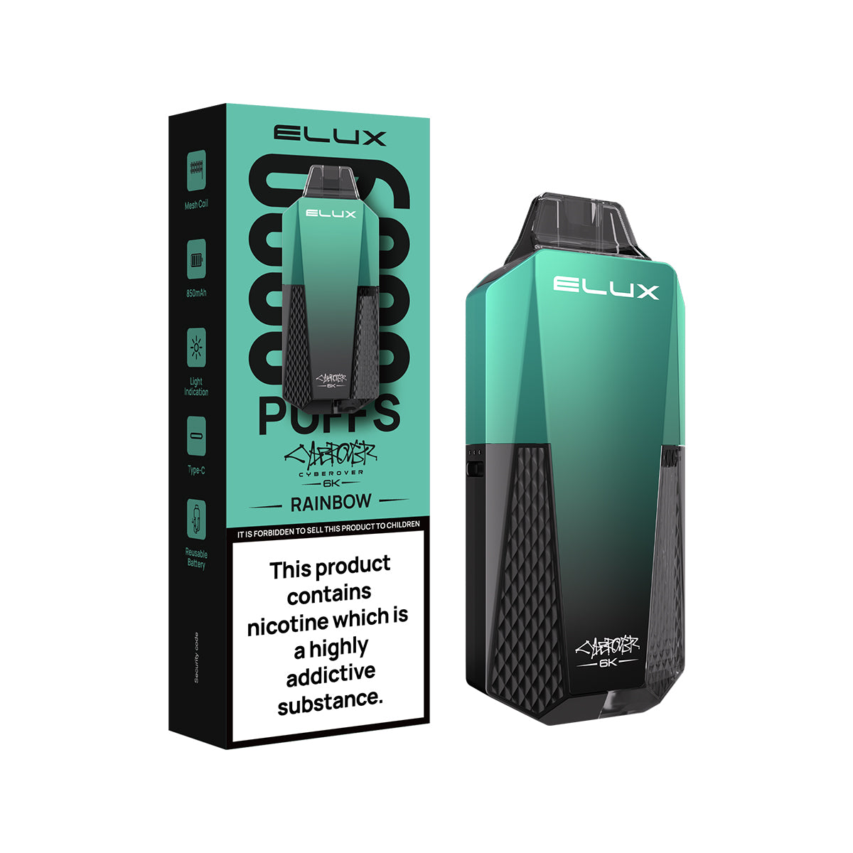 Elux Cyberover 6K Prefilled Pod Kit