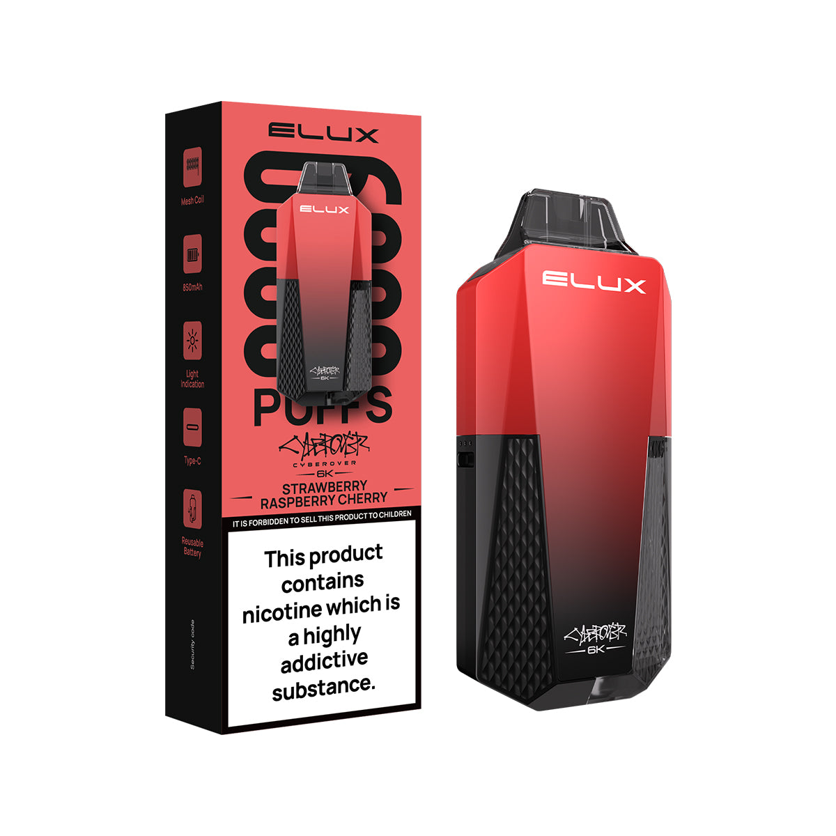 Elux Cyberover 6K Prefilled Pod Kit