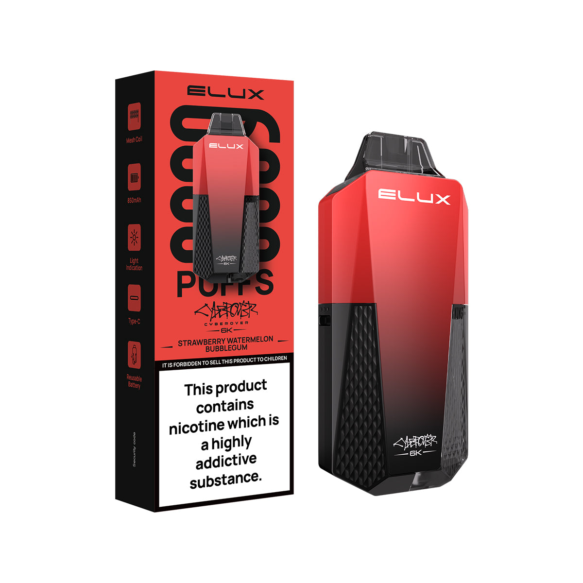 Elux Cyberover 6K Prefilled Pod Kit