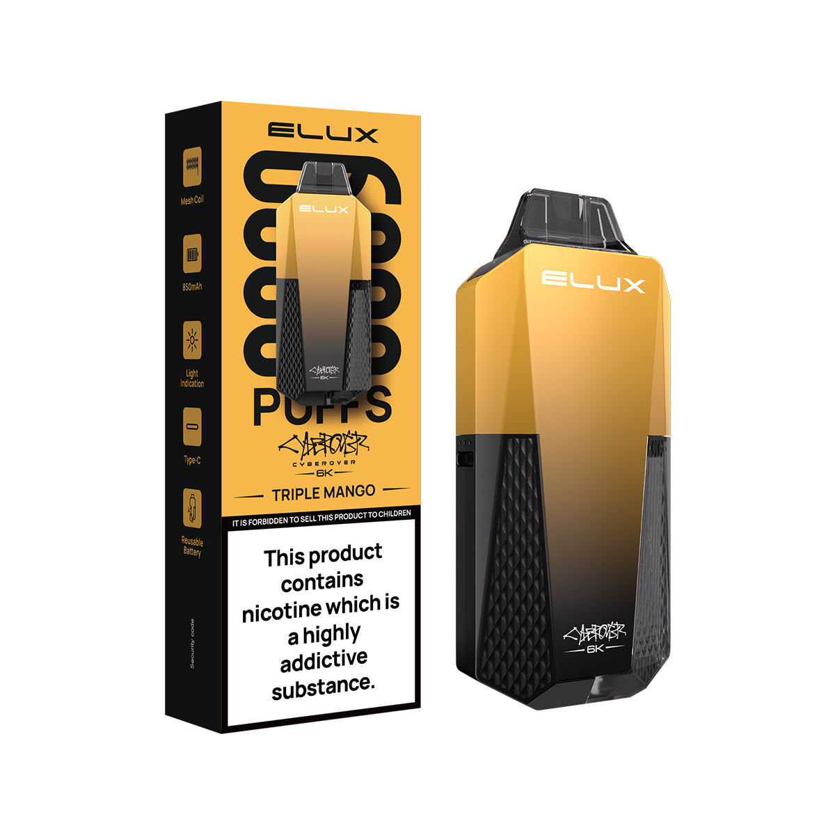 Elux Cyberover 6K Prefilled Pod Kit