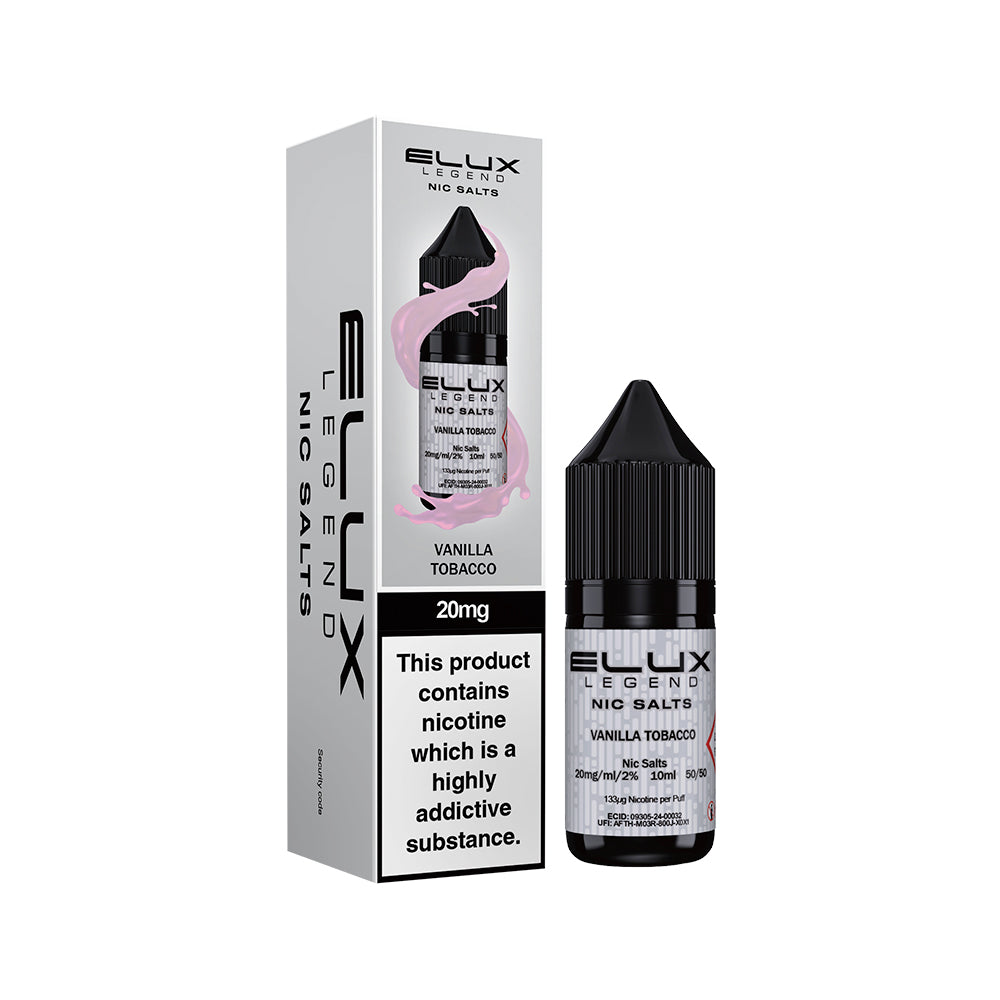 Elux Legend - Vanilla Tobacco Nic Salt